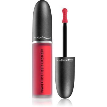 MAC Cosmetics Powder Kiss Liquid Lipcolour matný tekutý rúž odtieň Escandalo! 5 ml