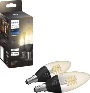Philips Lighting Hue LED žiarovka (sada 2 ks) 871951430221100 En.trieda 2021: G (A - G) Hue White E14 Kerze Doppelpack F