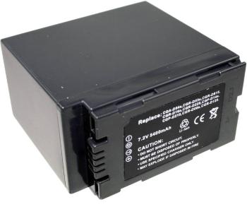 Connect 3000 CGA-D54s akumulátor do kamery Náhrada za orig. akumulátor CGA-D54s 7.4 V 5400 mAh