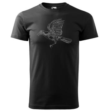 Tričko Bird skeleton (Veľkosť: 3XL, Typ: pre mužov)