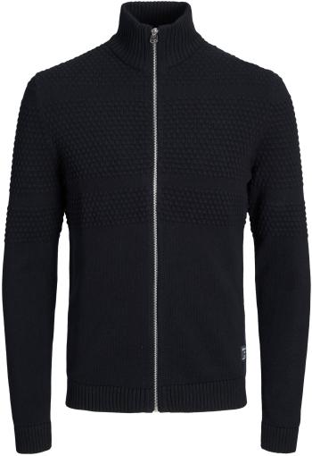 Jack&Jones Pánsky sveter JCOCHRIS 12246629 Black XL