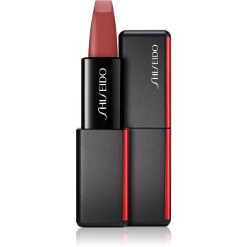 Shiseido ModernMatte Powder Lipstick matný púdrový rúž odtieň 508 Semi Nude (Cinnamon) 4 g