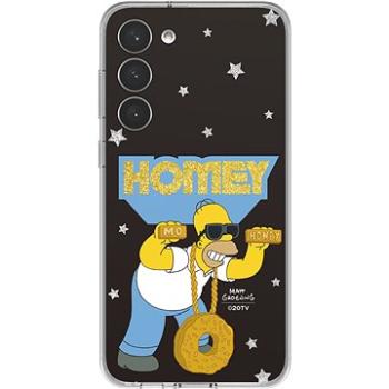 Samsung Galaxy S23+ Rámček Simpsonovci k ochrannému krytu Frame čierny (GP-TOS916SBBYW)