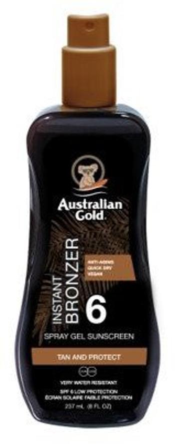 Australian Gold Spray Gel + Bronzer SPF6 237 ml