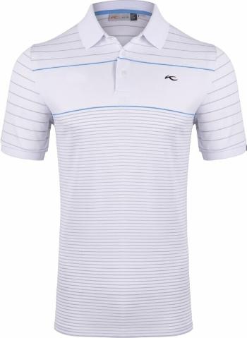 Kjus Mens Luan CB Polo S/S White/Alloy 54