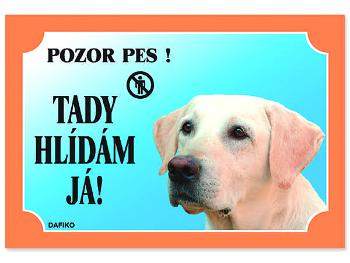 Tabulka DAFIKO labradorský retriever světlý 1 ks