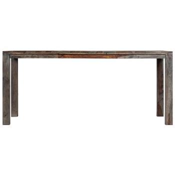 Jedálenský stôl sivý, 180 × 90 × 76 cm, 248007