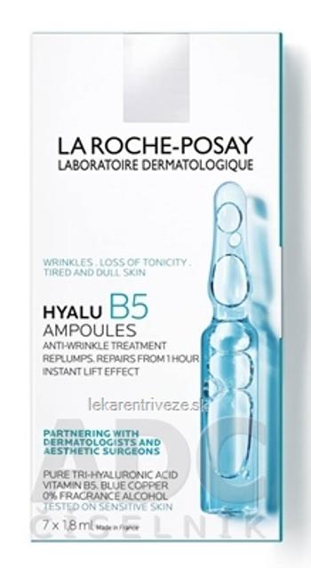 LA ROCHE-POSAY HYALU B5 AMPOULES starostlivosť proti vráskam 7x1,8 ml