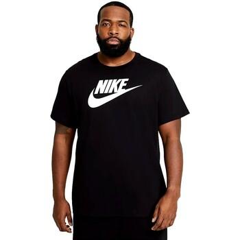 Nike  Tričká s krátkym rukávom CAMISETA HOMBRE  AR5004  Čierna