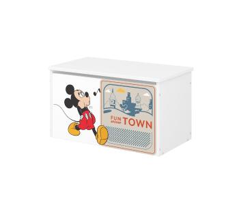 Drevená truhla na hračky Disney - Mickey a kamaráti toy chest Mouse Pluto