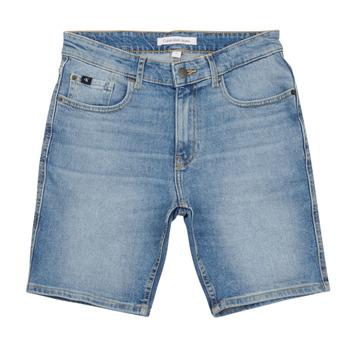 Calvin Klein Jeans  Šortky/Bermudy REG SHORT MID BLUE  Modrá