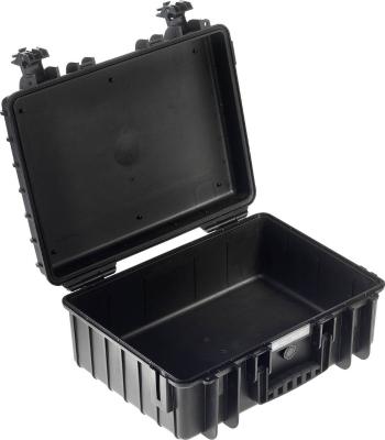 B & W International outdoorový kufrík  outdoor.cases Typ 5000 22.1 l (š x v x h) 430 x 190 x 365 mm čierna 5000/B