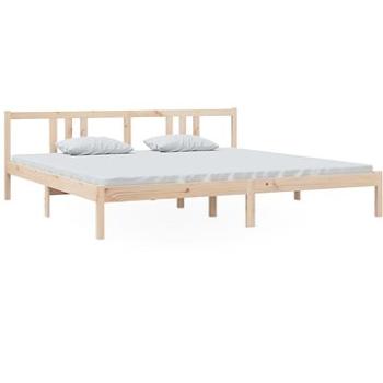 Rám postele masívne drevo 200 × 200 cm, 814904
