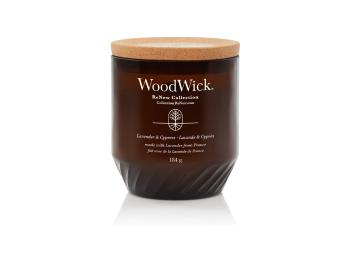 WoodWick Vonná sviečka ReNew sklo stredná Lavender & Cypress 184 g