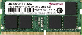 Transcend RAM modul pre notebooky  JM3200HSE-32G 32 GB 1 x 32 GB DDR4-RAM 3200 MHz