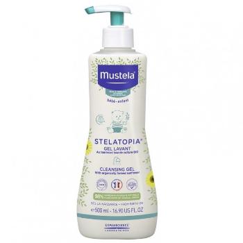 Mustela Detský sprchový gél pre extrémne suchú pokožku Stelatopia ( Clean sing Gel) 500 ml