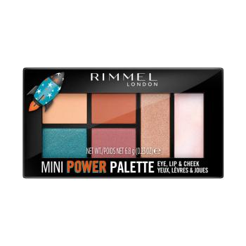 Rimmel London  Mini Power Palette  Očné tiene & podkladové bázy Modrá