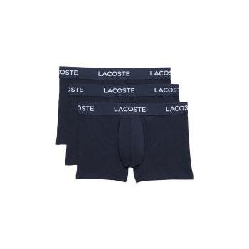 Lacoste  3 Pack Cotton Stretch Trunks Navy  Boxerky Modrá