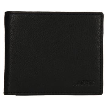 Lagen Pánska peňaženka kožená BLC/4719 Čierna