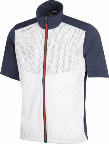 Galvin Green Livingston Mens Windbreaker White/Navy/Orange S