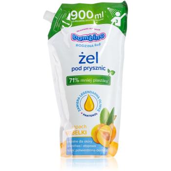 Bambino Family Refill Mirabelle sprchový gél a šampón 2 v 1 náhradná náplň 900 ml