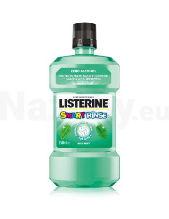 Listerine SmartRinse Mint ústna voda pre deti 250 ml