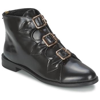 F-Troupe  Triple Buckle Boot  Čižmičky Čierna