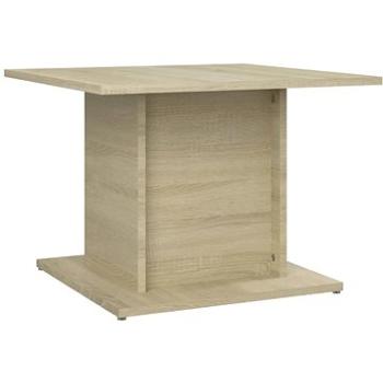 SHUMEE Konferenčný stolík dub sonoma 55,5 × 55,5 × 40 cm drevotrieska, 810319