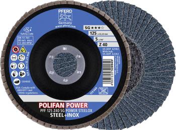 PFERD 67684125 Ozubená poistná podložka POLIFAN PFF 125 Z 40 SG POWER STEELOX Priemer 125 mm   10 ks