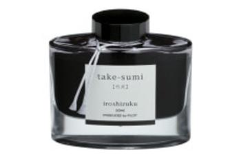 Pilot 1130-TAK čierne Iroshizuku Take-Sumi - Bamboo Charcoal, Fľaštičkový atrament 50 ml