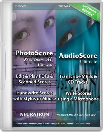 Neuratron PhotoScore/ AudioScore/ NotateMe (Digitálny produkt)