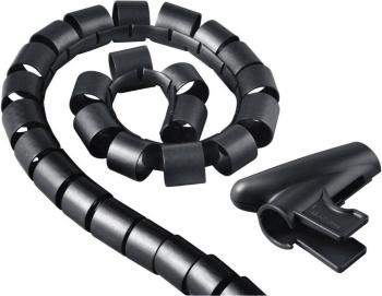 Hama hadice káblového zväzku plast čierna flexibilné (Ø x d) 3 cm x 150 cm 1 ks  00020603