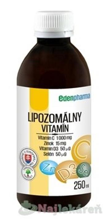 EDENPharma LIPOZOMÁLNY VITAMÍN C + Zn + D3 + Se 250 ml
