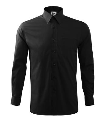 MALFINI Pánska košeľa Style Long Sleeve - Čierna | XL
