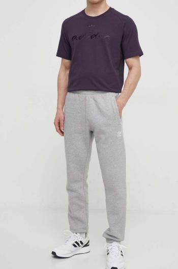 Tepláky adidas Originals Essential Pant šedá farba, melanžové, IR7803