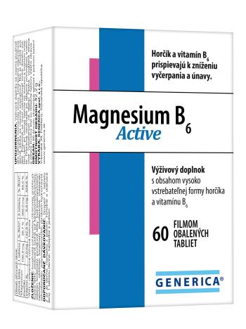 Generica Magnesium B6 Active 60 tabliet