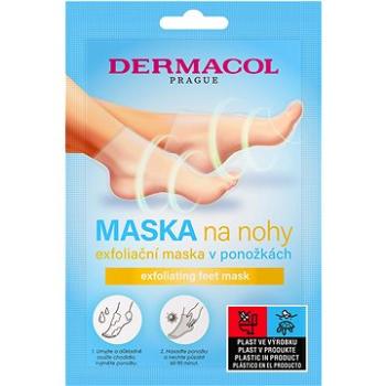 DERMACOL Exfoliačná maska na nohy v ponožkách 2× 15 ml (8595003129046)