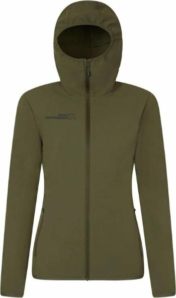 Rock Experience Solstice 2.0 Hoodie Softshell Woman Jacket Olive Night S