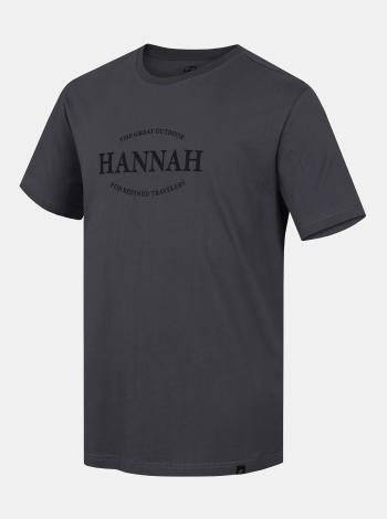 Šedé pánske tričko s potlačou Hannah Waldorf
