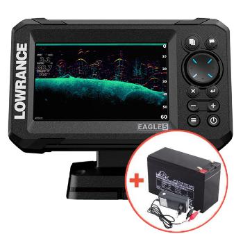 Lowrance echolot eagle 5 so sondou 83/200 hdi