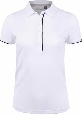 Kjus Womens Sia Polo S/S White 40