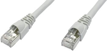 Telegärtner L00000A0130 RJ45 sieťové káble, prepojovacie káble CAT 6A S/FTP 0.50 m biela samozhášavý, s ochranou 1 ks