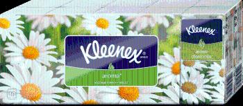 KLEENEX ® Hygienické vreckovky Family hanks - Camomile 10 ks