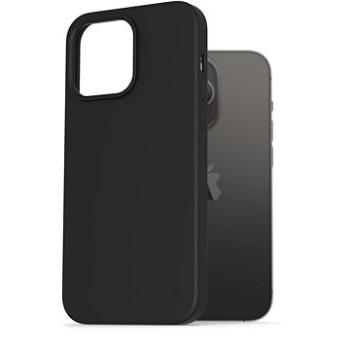 AlzaGuard Magnetic Silicone Case na iPhone 14 Pro Max čierny (AGD-PCMS0011B)
