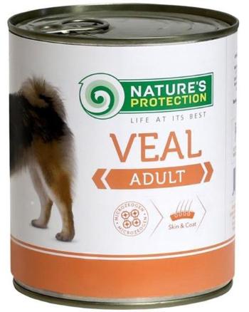 Natures Protection KONZERVA dog adult veal 800g