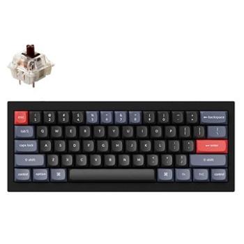 Keychron Q4 QMK TKL Carbon Black Gateron G Pro Mechanical Brown – US (Q4-C3)