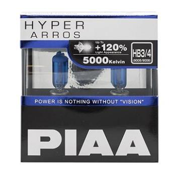 PIAA Hyper Arros 5000K HB3/HB4 + 120%, jasne biele svetlo s teplotou 5000K, 2 ks (HE-929)