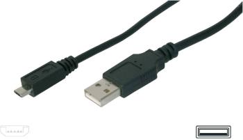 Digitus #####USB-Kabel USB 2.0 #####USB-A Stecker, #####USB-Micro-B Stecker 1.00 m čierna