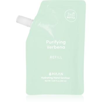 HAAN Hand Care Purifying Verbena čistiaci sprej na ruky s antibakteriálnou prísadou náhradná náplň 100 ml