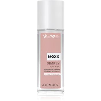 Mexx Simply For Her deodorant s rozprašovačom pre ženy 75 ml